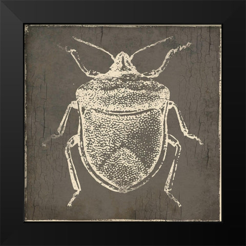 Bug Life Two Black Modern Wood Framed Art Print by Villa, Mlli