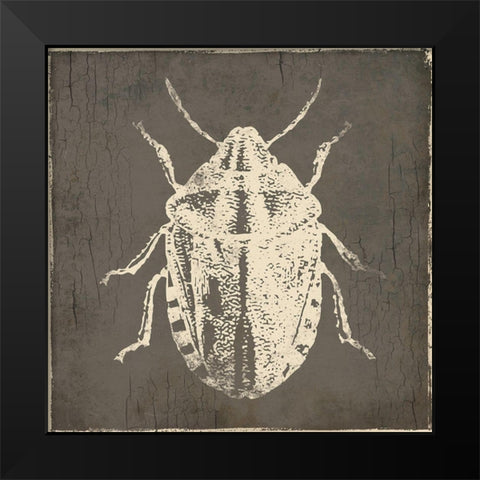 Bug Life Four Black Modern Wood Framed Art Print by Villa, Mlli