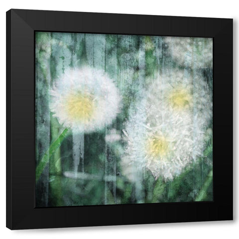 Day In The Rain Black Modern Wood Framed Art Print by Villa, Mlli