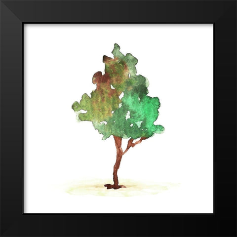 Water The Tree Black Modern Wood Framed Art Print by Villa, Mlli