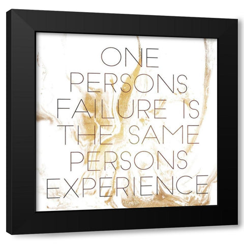 One Persons Black Modern Wood Framed Art Print with Double Matting by Villa, Mlli