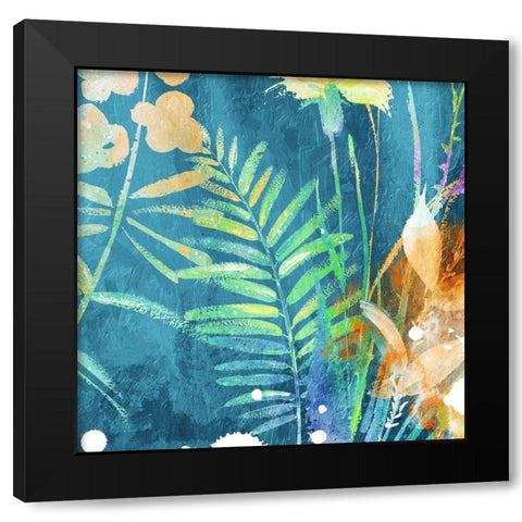 Tropical Thoughts Two Black Modern Wood Framed Art Print by Villa, Mlli