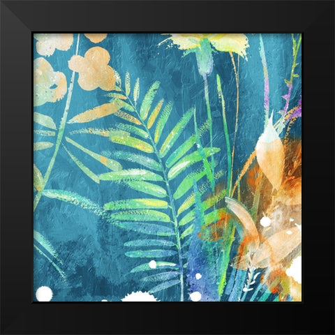 Tropical Thoughts Two Black Modern Wood Framed Art Print by Villa, Mlli