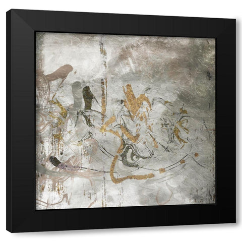 Get Lost Neutral Black Modern Wood Framed Art Print by Villa, Mlli
