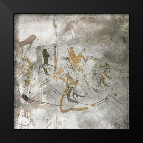 Get Lost Neutral Black Modern Wood Framed Art Print by Villa, Mlli