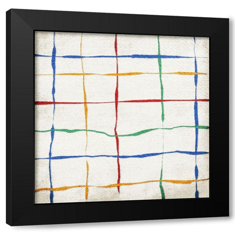 Crossed Black Modern Wood Framed Art Print by Villa, Mlli