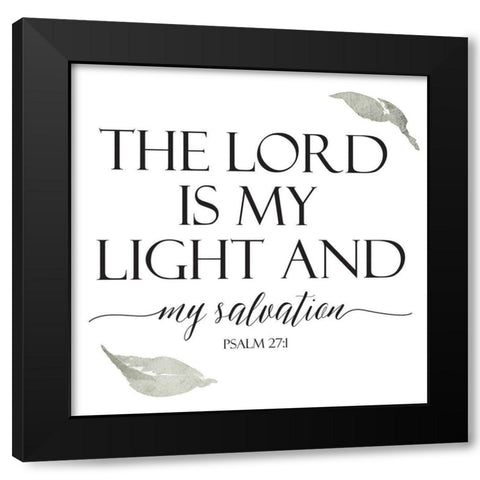 My Salvation Black Modern Wood Framed Art Print by Villa, Milli