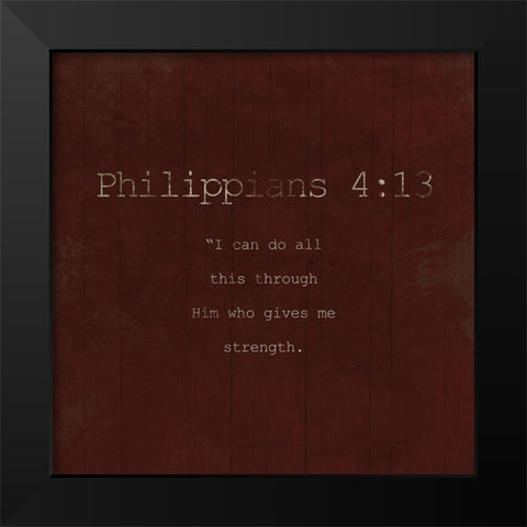 Philippains Fall Farm Black Modern Wood Framed Art Print by Villa, Milli