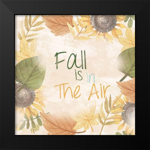 Fall Decor 1 Black Modern Wood Framed Art Print by Fraser, Orane