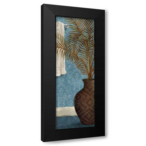 Bath Vessels Black Modern Wood Framed Art Print with Double Matting by OnRei