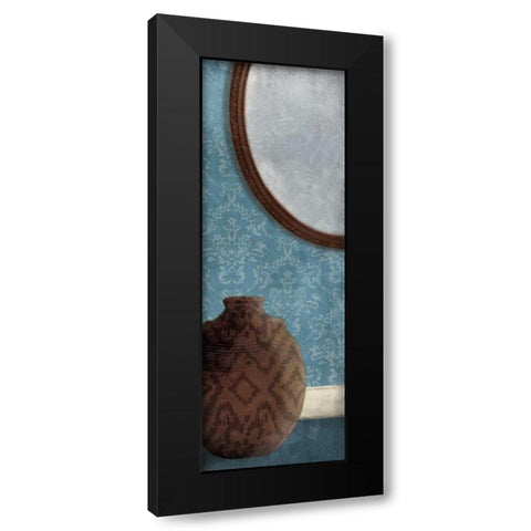 Bath Vessels Mate Black Modern Wood Framed Art Print with Double Matting by OnRei