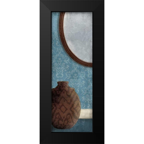 Bath Vessels Mate Black Modern Wood Framed Art Print by OnRei