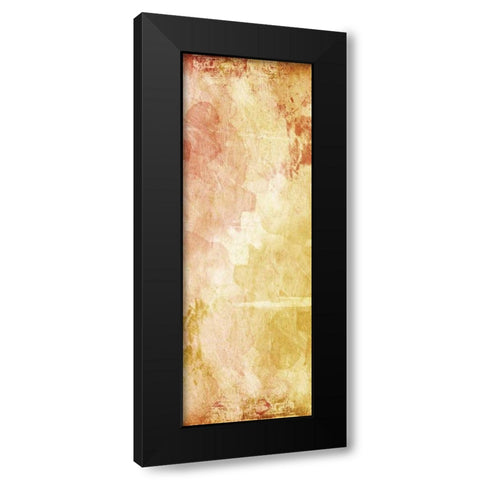 Harmonious Warmth Two Black Modern Wood Framed Art Print with Double Matting by OnRei