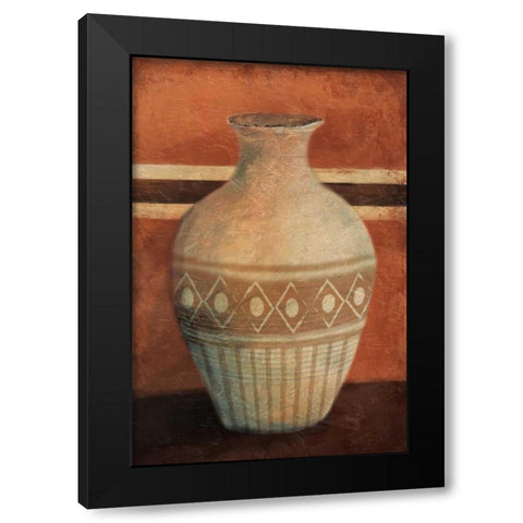 Vessel 1 Black Modern Wood Framed Art Print by OnRei