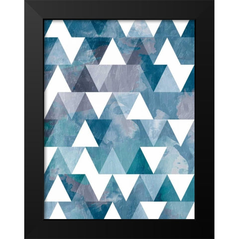 Sky Windows Black Modern Wood Framed Art Print by OnRei