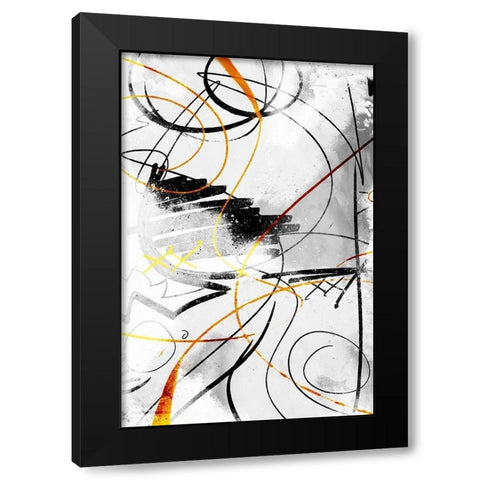 Get It All Out Mate Black Modern Wood Framed Art Print with Double Matting by OnRei