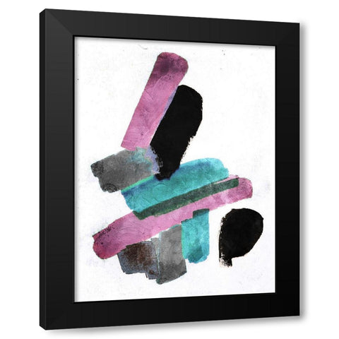 Mark It Up Black Modern Wood Framed Art Print with Double Matting by OnRei