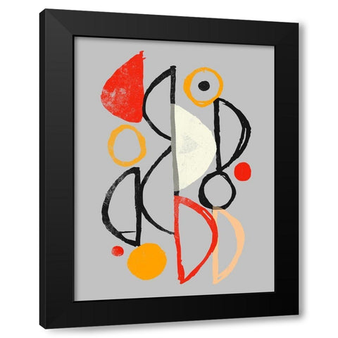 We All Need Help Again Black Modern Wood Framed Art Print with Double Matting by OnRei