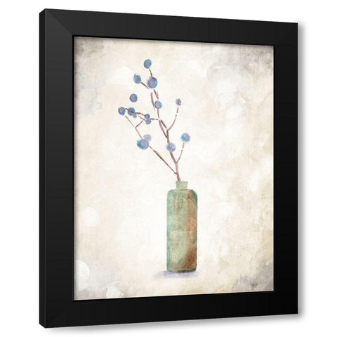 The Only Plant Black Modern Wood Framed Art Print with Double Matting by OnRei