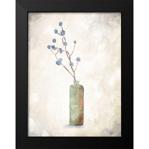 The Only Plant Black Modern Wood Framed Art Print by OnRei