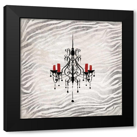 BRIGHTNESS Black Modern Wood Framed Art Print with Double Matting by OnRei