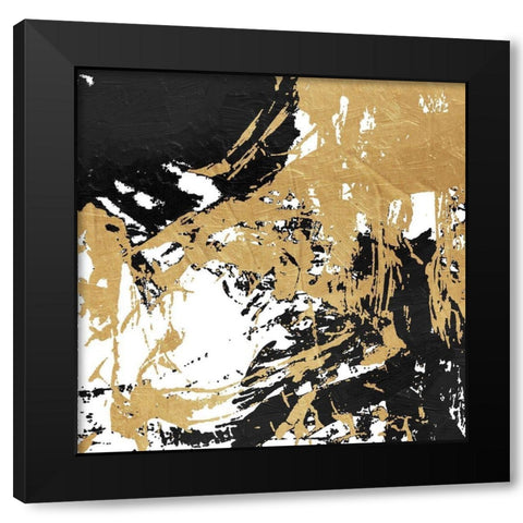 Not Contained Black Modern Wood Framed Art Print with Double Matting by OnRei