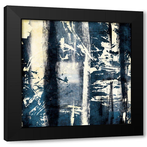 Decide Black Modern Wood Framed Art Print with Double Matting by OnRei