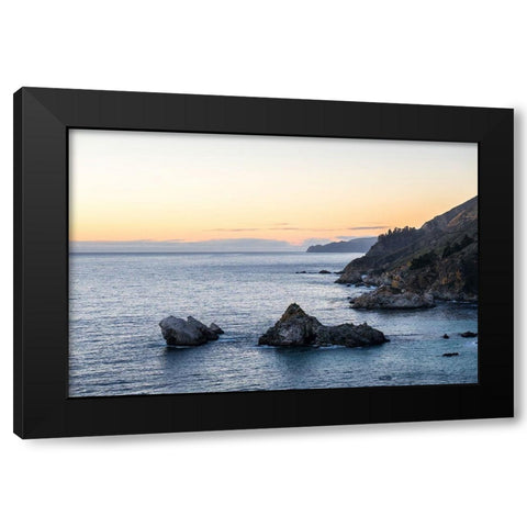 Magical Spot Black Modern Wood Framed Art Print by Orlando