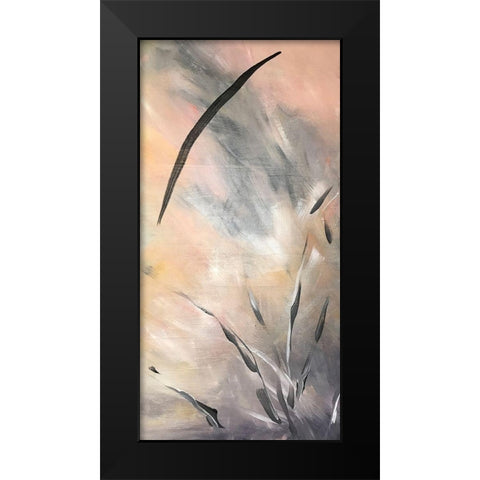 Aurora 1 Black Modern Wood Framed Art Print by Pearson, Debbie