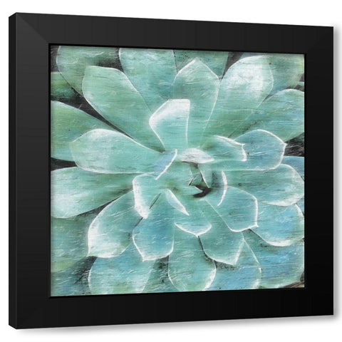 Succulent Memory 1 Black Modern Wood Framed Art Print by Pearson, Debbie