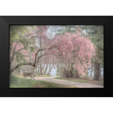 Merciful Integrity Black Modern Wood Framed Art Print by DeLuca, Pat