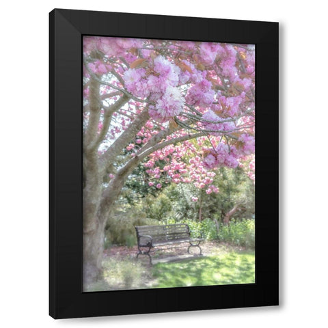 Profile Of Attraction Black Modern Wood Framed Art Print with Double Matting by DeLuca, Pat