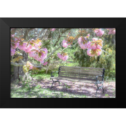 Perpetual Struggle Black Modern Wood Framed Art Print by DeLuca, Pat