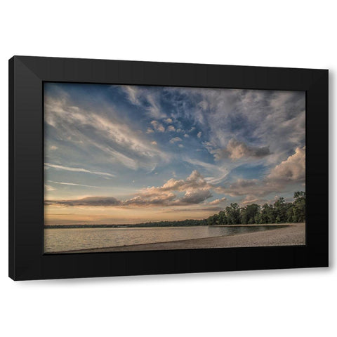 Idea Of Existence Black Modern Wood Framed Art Print with Double Matting by DeLuca, Pat