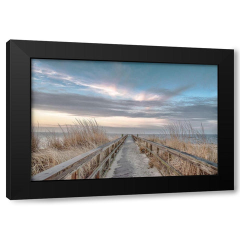 Dramatic Entrance Black Modern Wood Framed Art Print with Double Matting by DeLuca, Pat