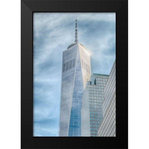 Bright Knowledge Black Modern Wood Framed Art Print by DeLuca, Pat