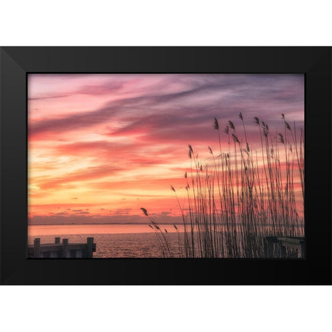 Exclusive Liberty Black Modern Wood Framed Art Print by DeLuca, Pat