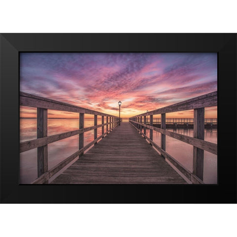 Attractive Service 1 Black Modern Wood Framed Art Print by DeLuca, Pat