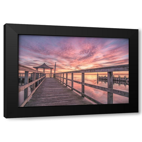 Attractive Service 2 Black Modern Wood Framed Art Print by DeLuca, Pat