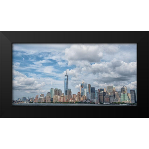 Requiem Of Fortune Black Modern Wood Framed Art Print by DeLuca, Pat