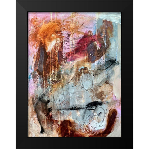 Light Aquarium Black Modern Wood Framed Art Print by Spina, Phyllis