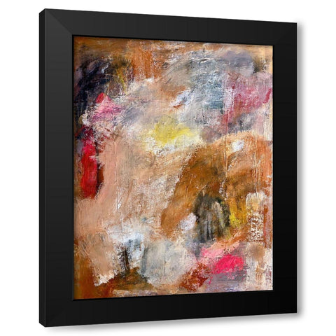 Bread and Butter Black Modern Wood Framed Art Print with Double Matting by Spina, Phyllis