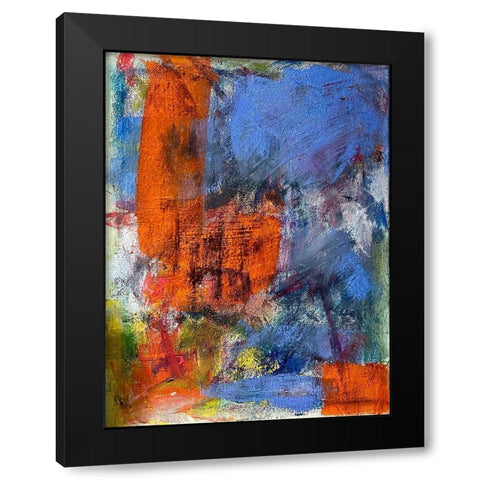 Tree House Black Modern Wood Framed Art Print by Spina, Phyllis