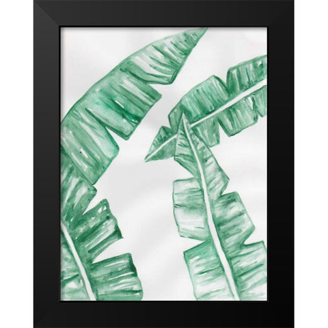 Thru The Foliage 1 Black Modern Wood Framed Art Print by Varacek, Pam