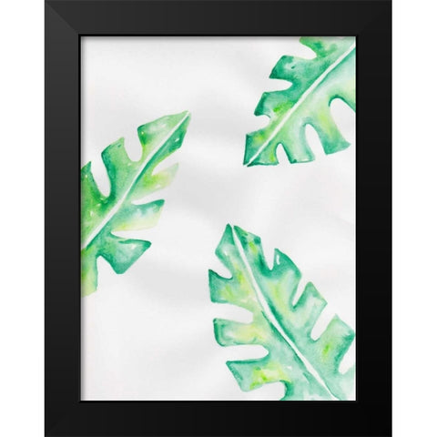 Thru The Foliage 2 Black Modern Wood Framed Art Print by Varacek, Pam