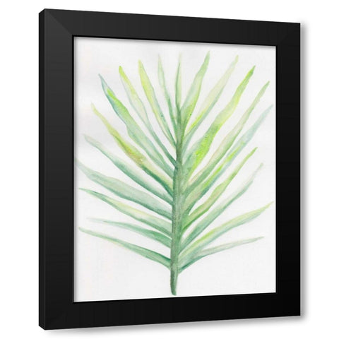 Thru The Foliage 3 Black Modern Wood Framed Art Print with Double Matting by Varacek, Pam