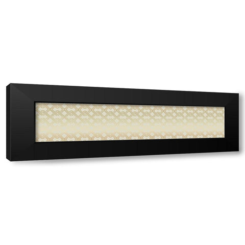 Hello Beautiful Pattern IVORY Black Modern Wood Framed Art Print by Allen, Candace