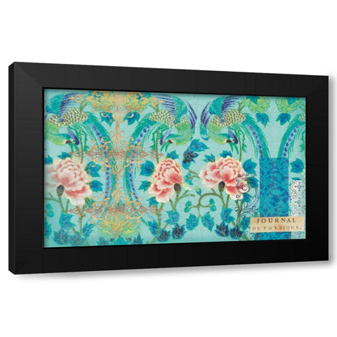 Modern Chinois Black Modern Wood Framed Art Print by Allen, Candace