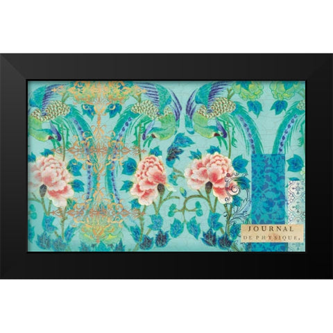 Modern Chinois Black Modern Wood Framed Art Print by Allen, Candace
