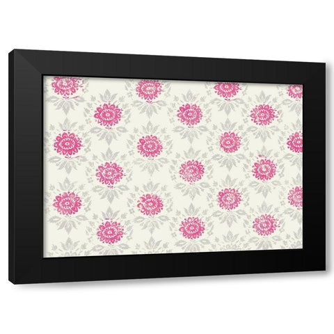 Bright Boho Cord Black Modern Wood Framed Art Print by Allen, Candace